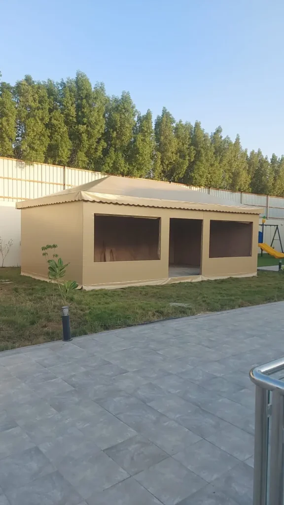 إنشاء ملاحق خارجية مقاومة للعوامل الجوية في الظهران